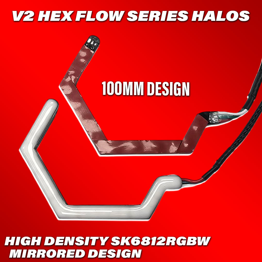 V2 Flow Series HEX Halos - RGBW