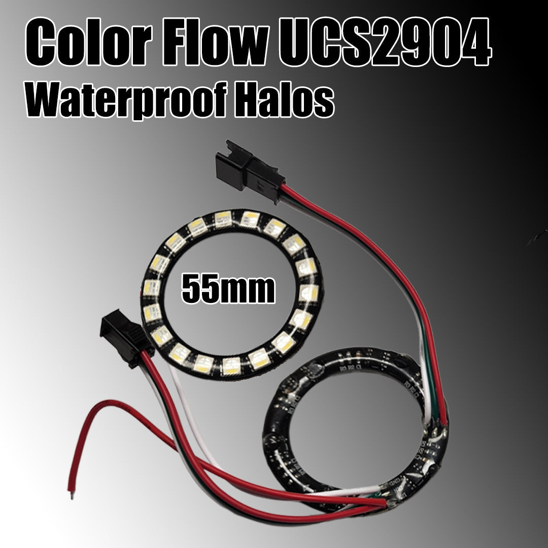 Waterproof Flow Series Halos - UCS2904 RGBW