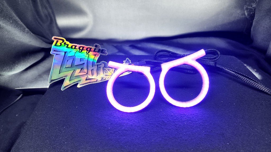 Angry Eye RGB Halos - Includes Controller With DRL and Turn Signal Inputs
