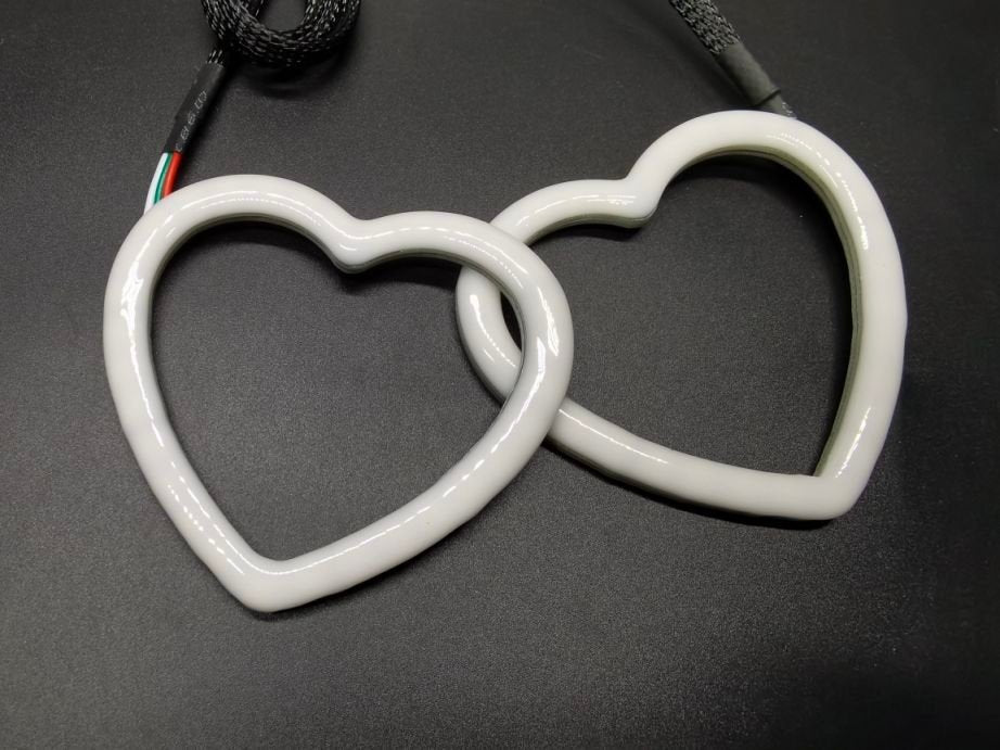 Flow Series Coeur (❤) Halos - SK6812 RGBW