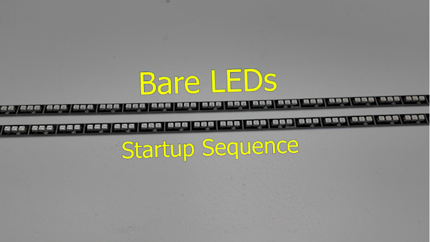Shapeable Sequential Tail Light Strips W/ Startup