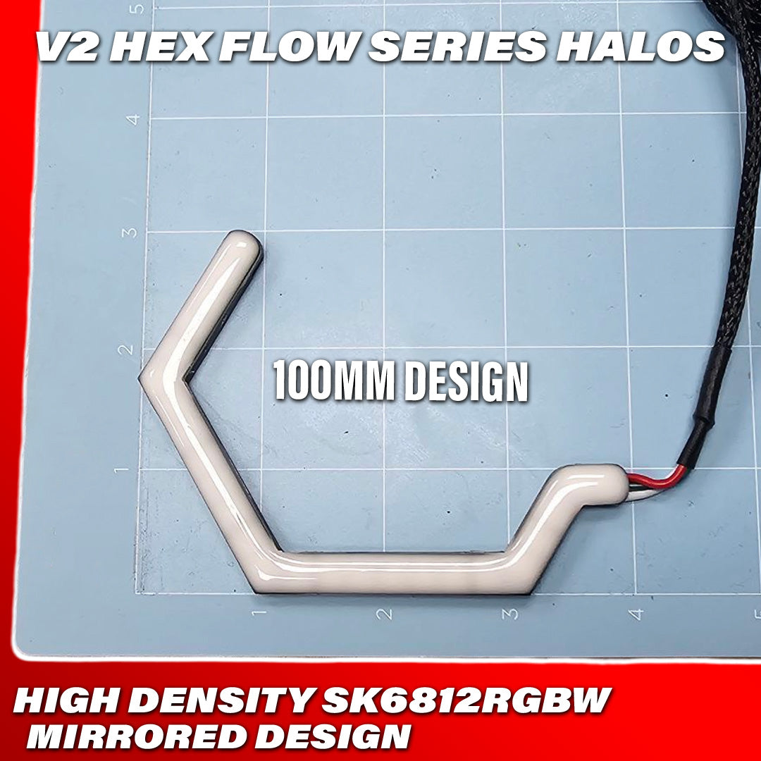 V2 Flow Series HEX Halos - RGBW