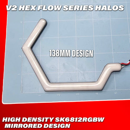 V2 Flow Series HEX Halos - RGBW