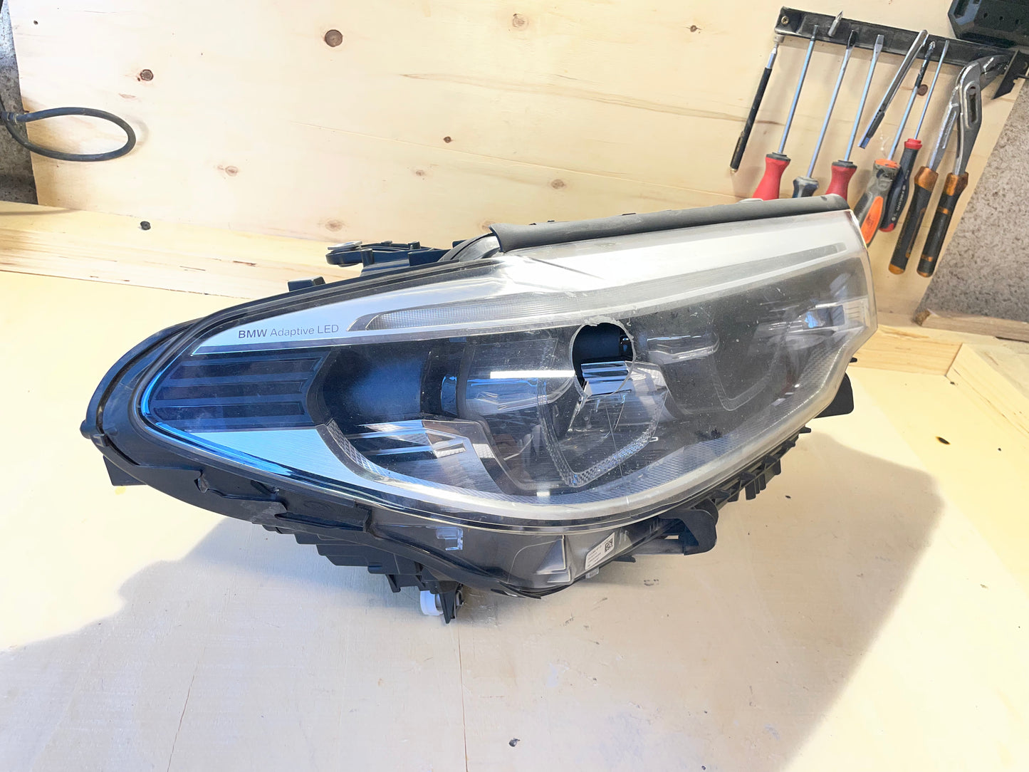 Phare BMW Série 5 G30 G31 Adaptive LED droit Original OEM - Reconditionné - 8499122-03