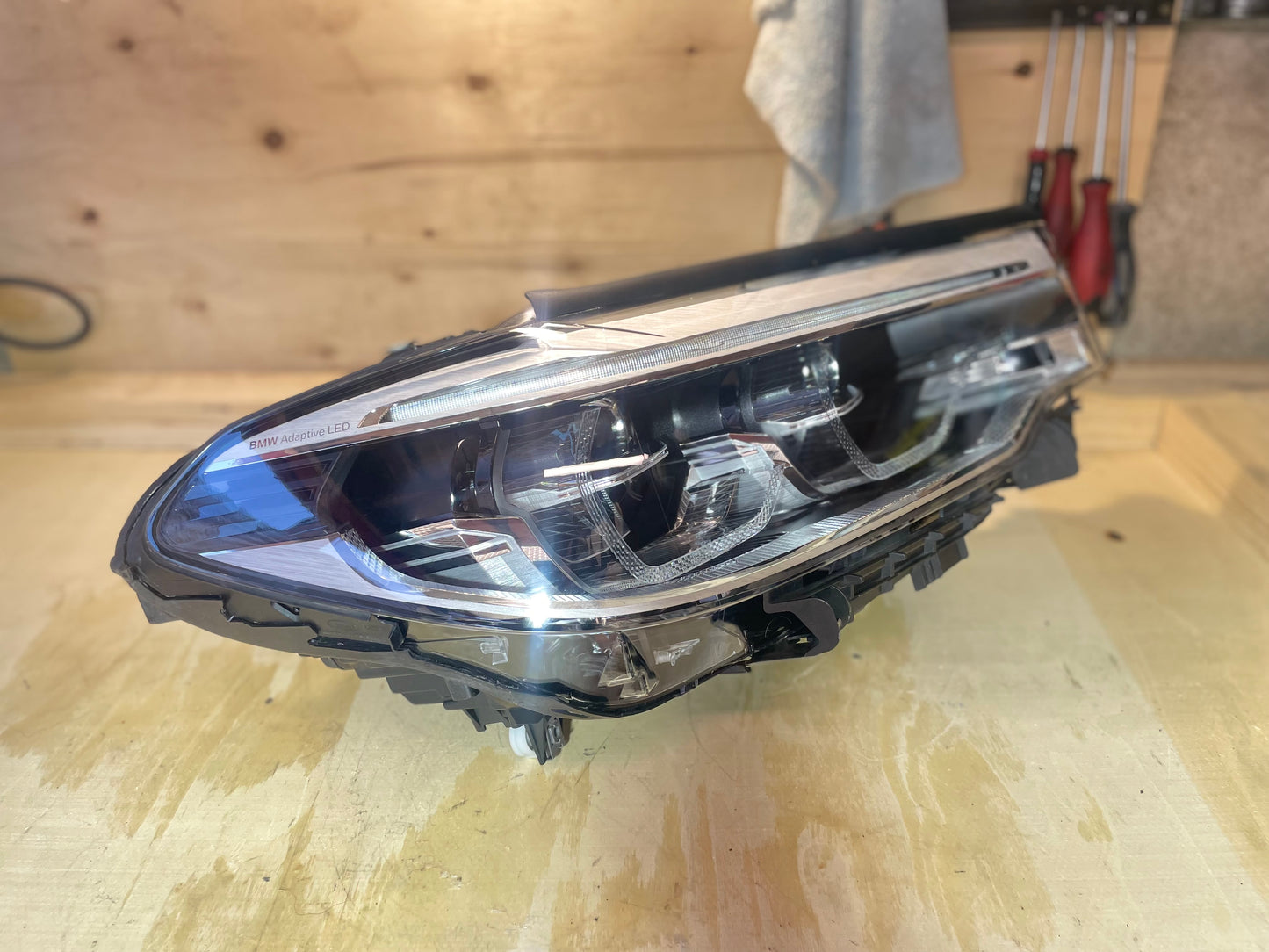 Phare BMW Série 5 G30 G31 Adaptive LED droit Original OEM - Reconditionné - 8499122-03