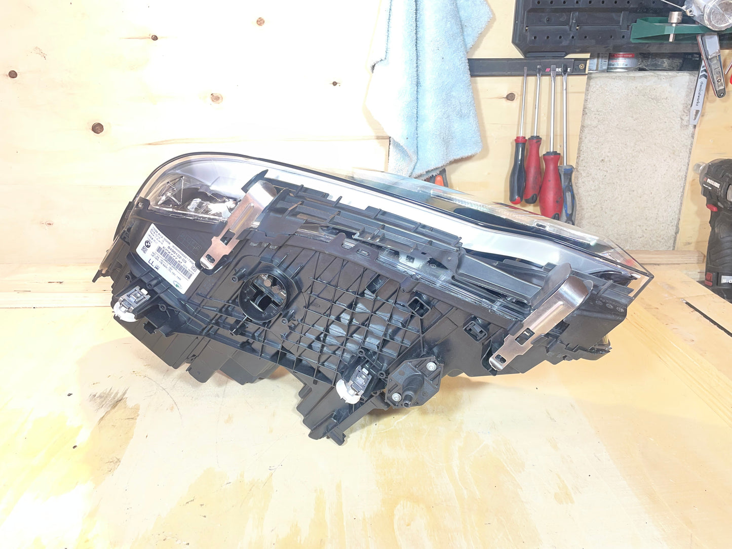 Phare BMW Série 5 G30 G31 Adaptive LED droit Original OEM - Reconditionné - 8499122-03