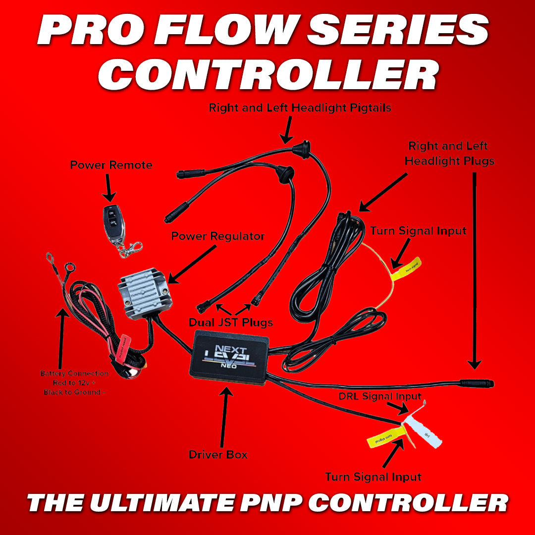 Pro Flow Series LED Controller W/ Vehicule Inputs