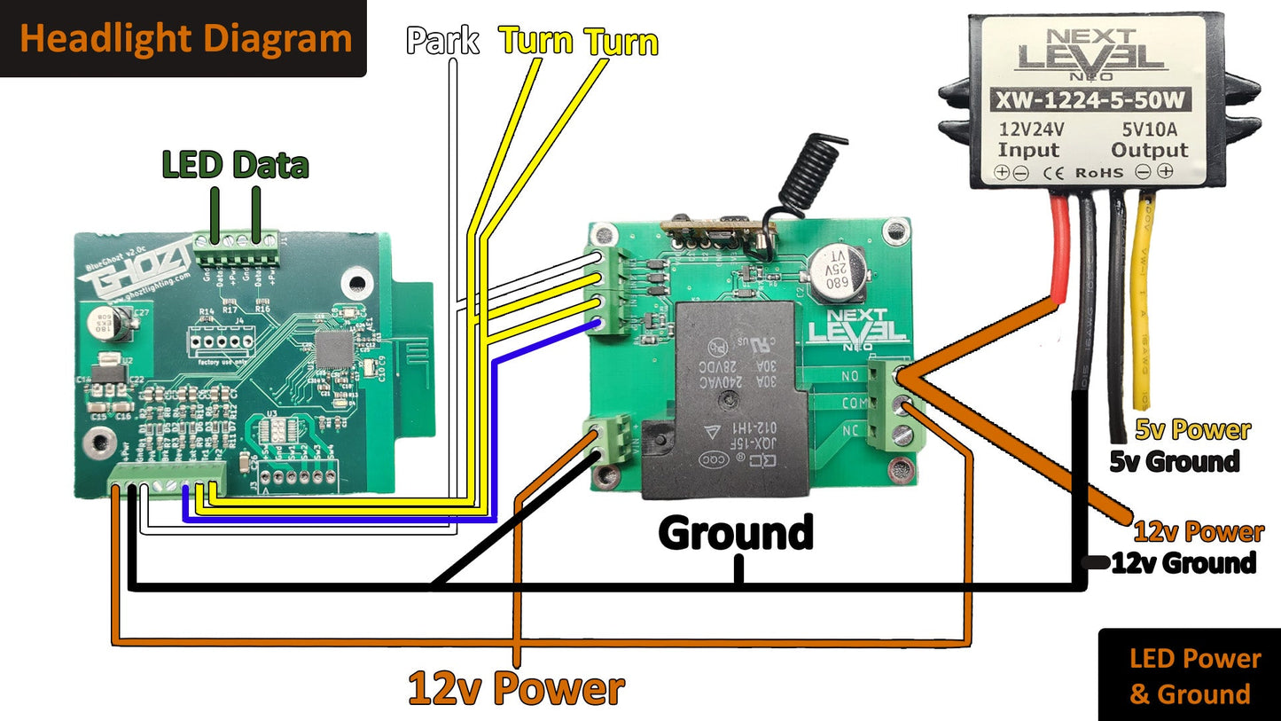Flow Series LED Battery Savers