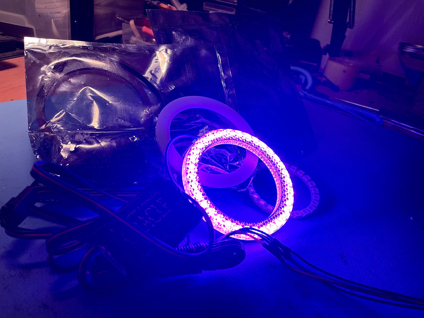 NISSAN 370Z HALOS ORACLES RGB