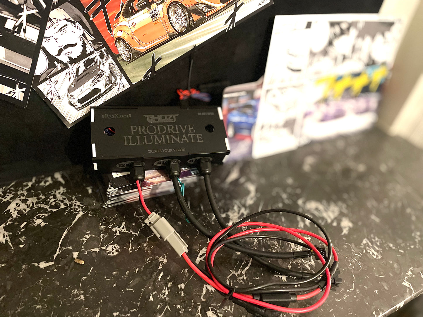 FEUX ARRIERE NISSAN SKYLINE R32 GTR/GTT INFINITY MIRROR RGBW