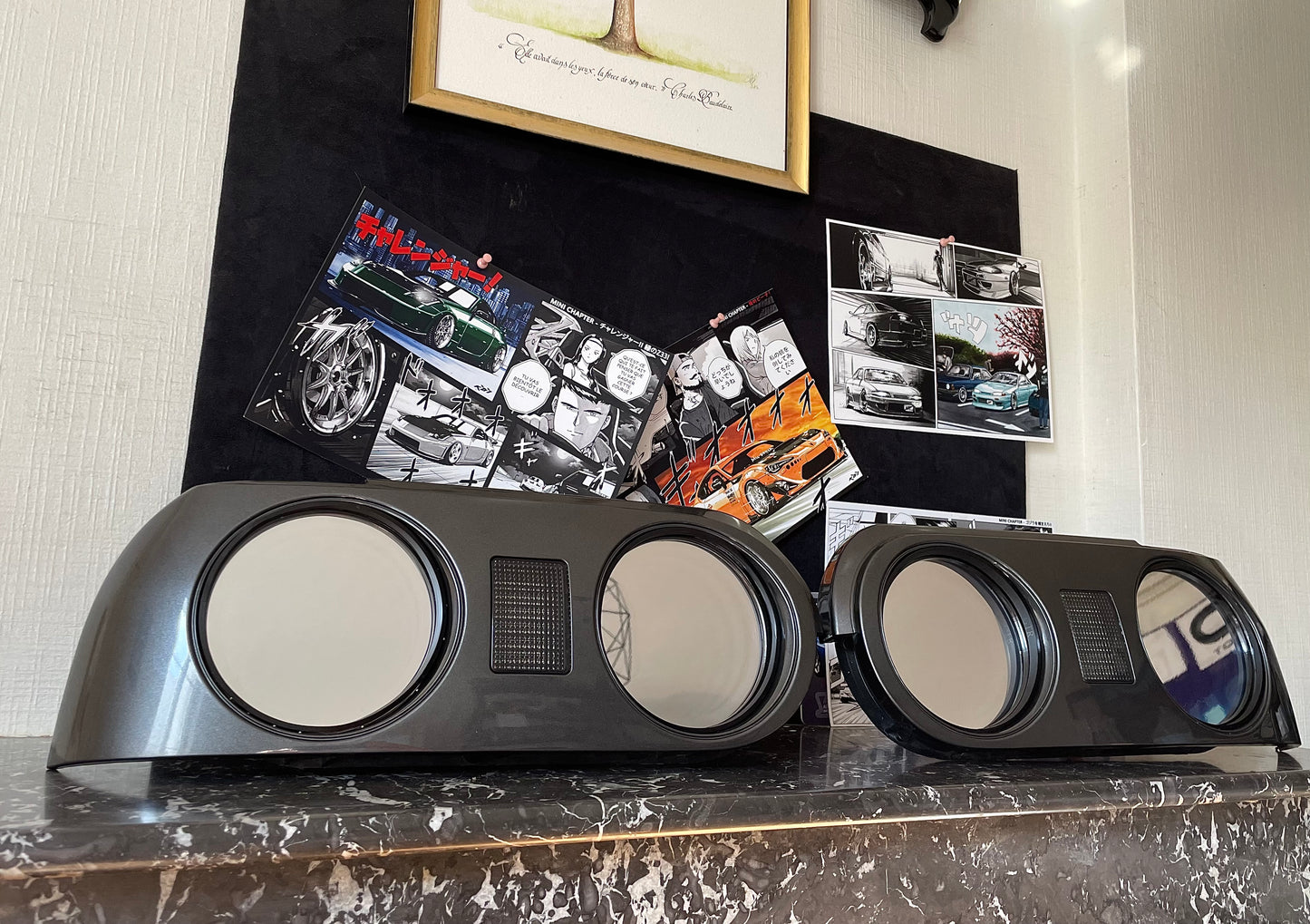 FEUX ARRIERE NISSAN SKYLINE R32 GTR/GTT INFINITY MIRROR RGBW