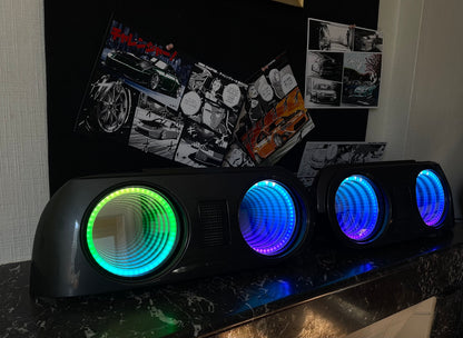 FEUX ARRIERE NISSAN SKYLINE R32 GTR/GTT INFINITY MIRROR RGBW