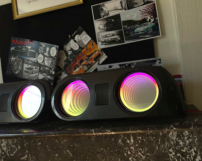 FEUX ARRIERE NISSAN SKYLINE R32 GTR/GTT INFINITY MIRROR RGBW