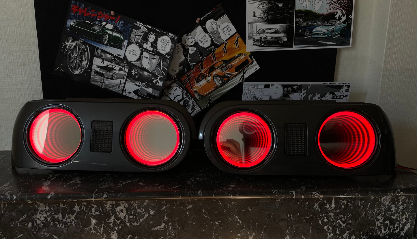 FEUX ARRIERE NISSAN SKYLINE R32 GTR/GTT INFINITY MIRROR RGBW