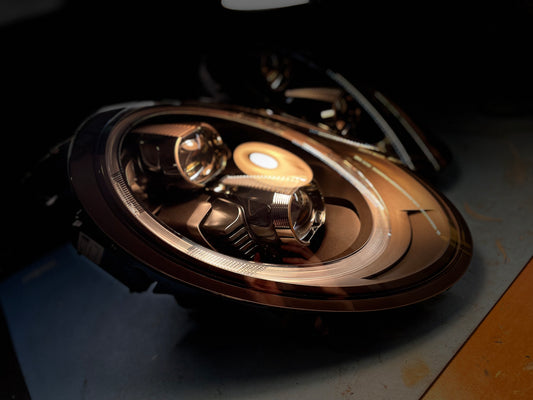 Remplacement vitre de phare Porsche 911 991