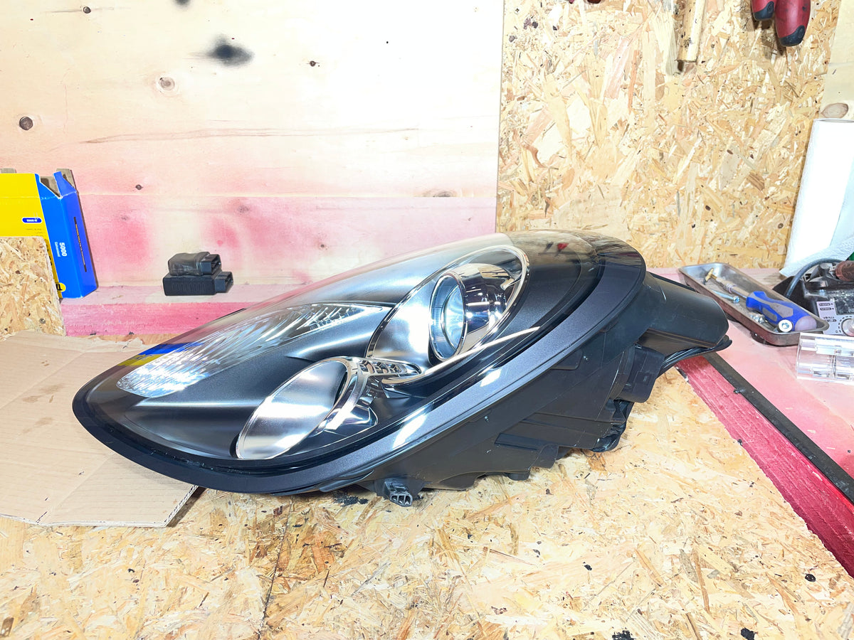 Remplacement vitre de phare Porsche BOXSTER Cayman