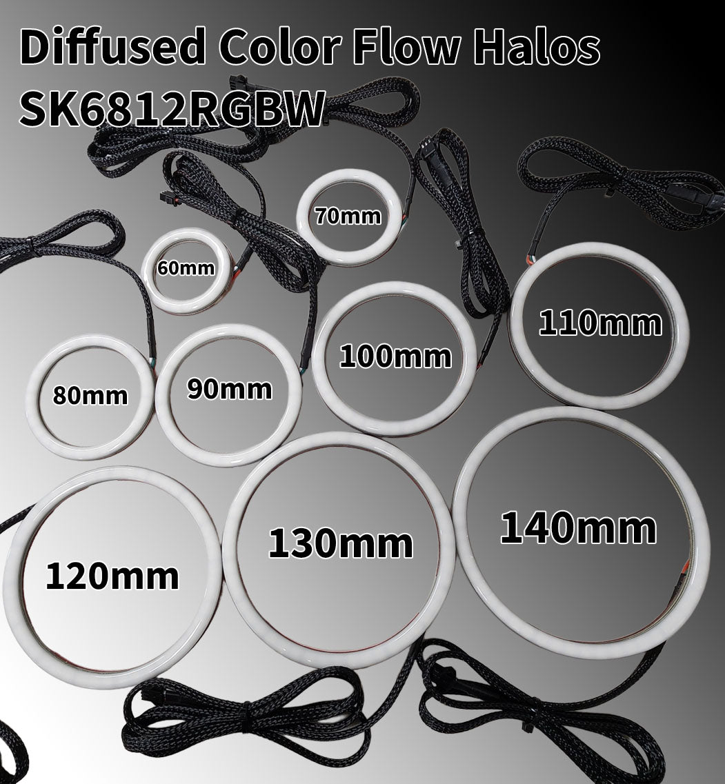 Flow Series Halos Diffus - 5v SK6812 RGBW
