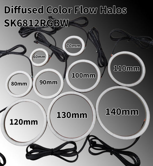 Flow Series Halos Diffus - 5v SK6812 RGBW