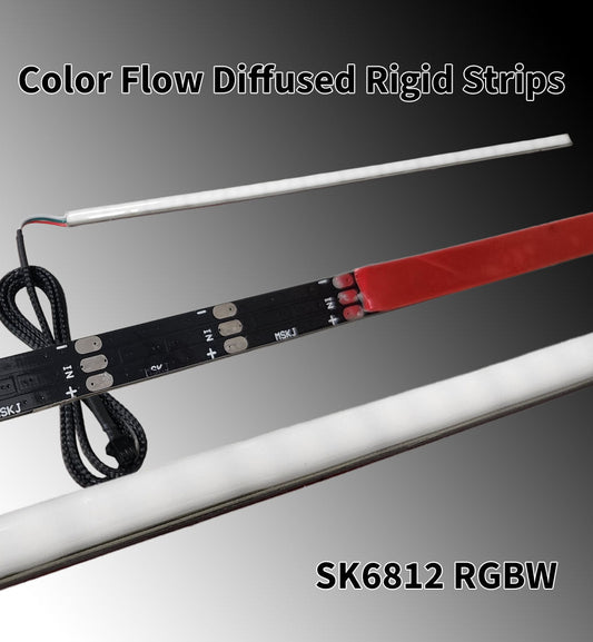 Flow Series Diffused Rigid Strips - RGBW