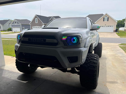 Flow Series Angry Eye Halos - 5v SK6812 RGBW
