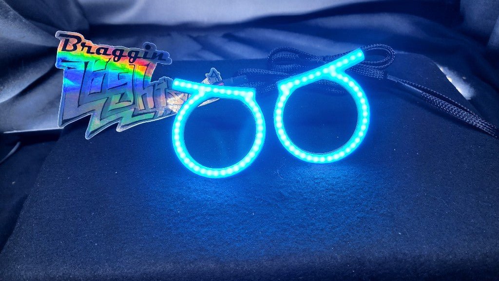 Angry Eye RGB Halos - Includes Controller With DRL and Turn Signal Inputs
