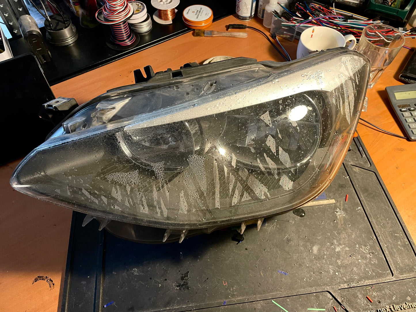 Réalisation joints de phare/optiques avant/ étanchéité de phare