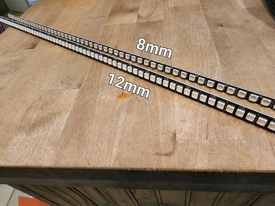 Flow Series 8mm Rigid Strips- UCS2904 RGBW