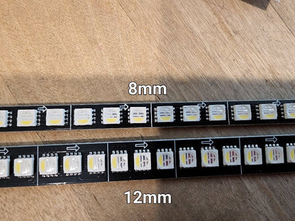 Flow Series 8mm Rigid Strips- UCS2904 RGBW