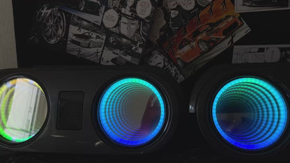 FEUX ARRIERE NISSAN SKYLINE R32 GTR/GTT INFINITY MIRROR RGBW