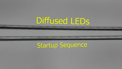 Shapeable Sequential Tail Light Strips W/ Startup