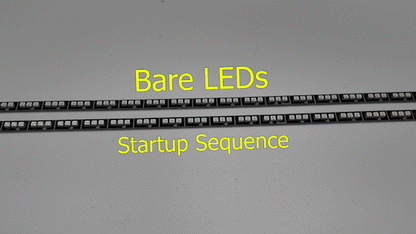 Shapeable Sequential Tail Light Strips W/ Startup